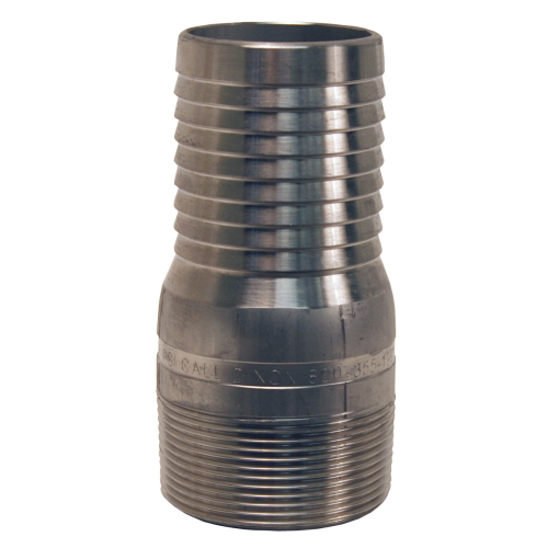 RST15A Stainless Steel King™ Combination Nipple BSPT End